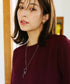 【安田美沙子さん着用】ノベルツイストネックレス